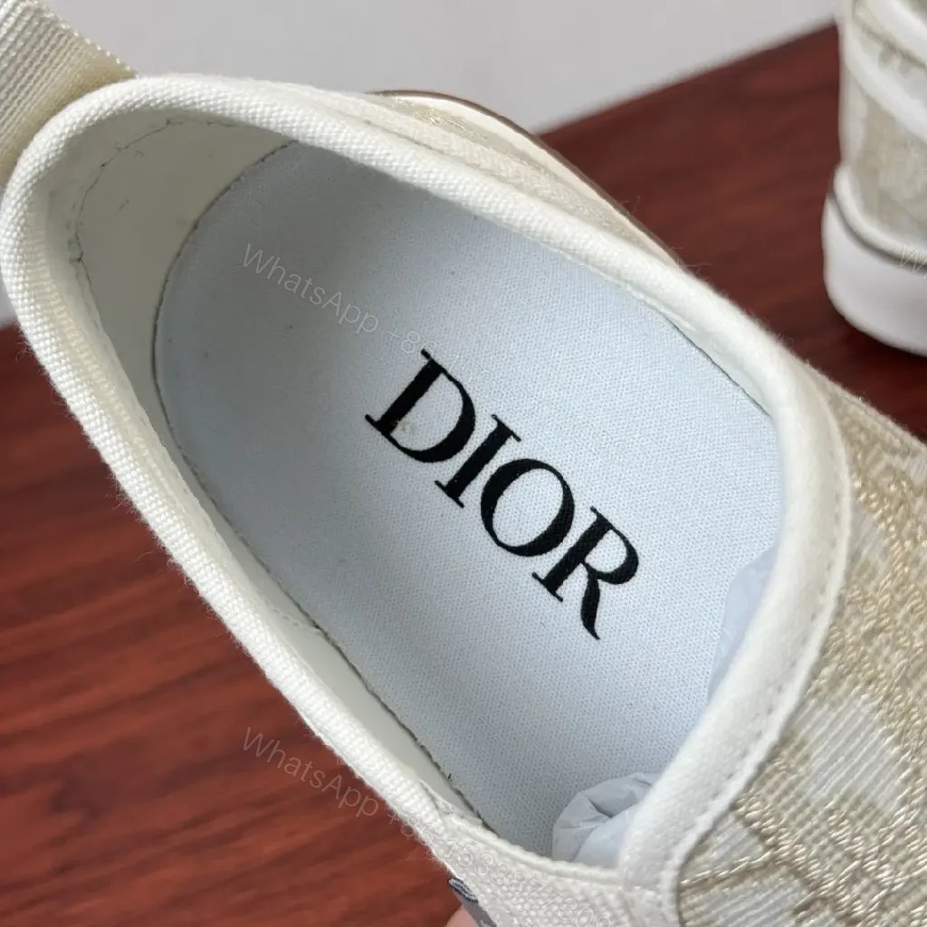 View 7 of Beige Leather Slip-On Fashion Sneakers
