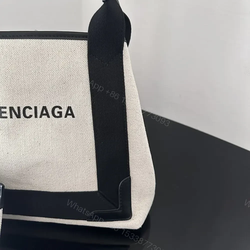 View 5 of 高仿BalenciagaNavyCabas帆布Tote包26CM