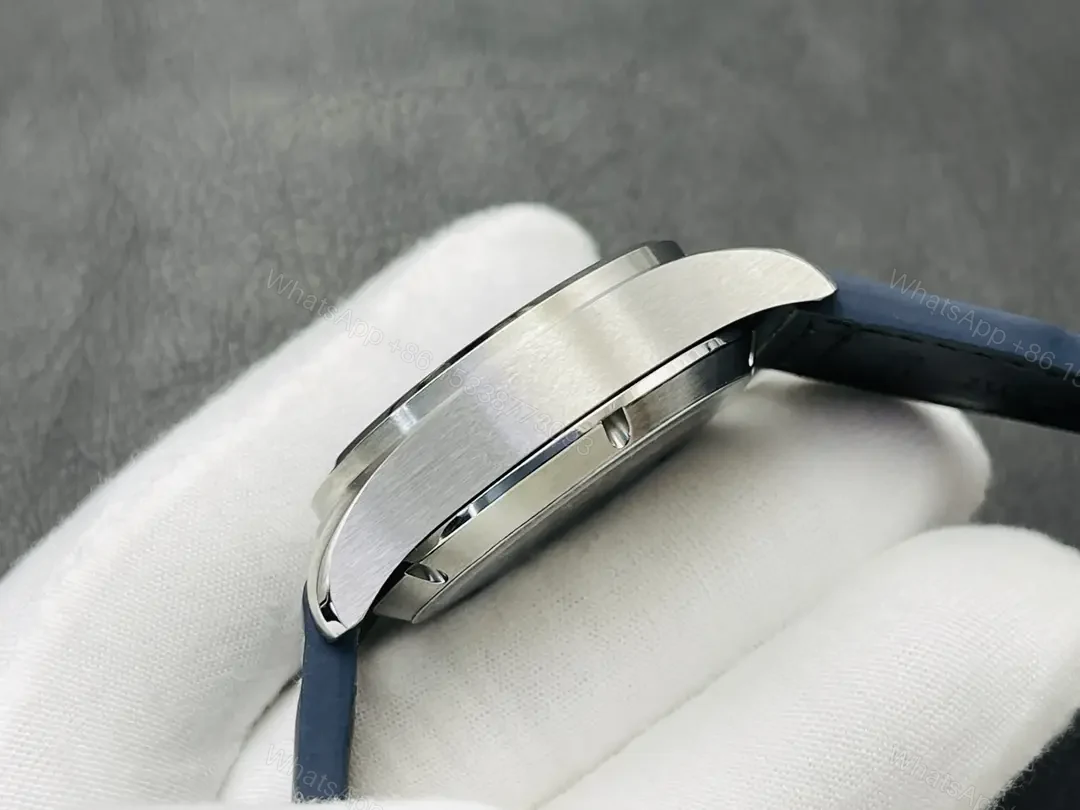 View 6 of IWC Pilot IW38810 Watch Blue Dial Leather Strap Ultimate 41MMIWC-IW38810-BLU41