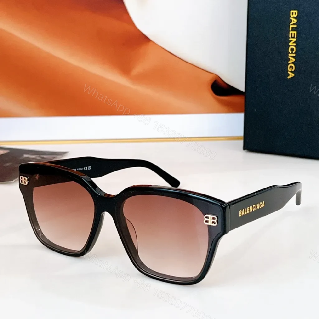 Bold Modern Shield Sunglasses with Gradient Lenses — view 1