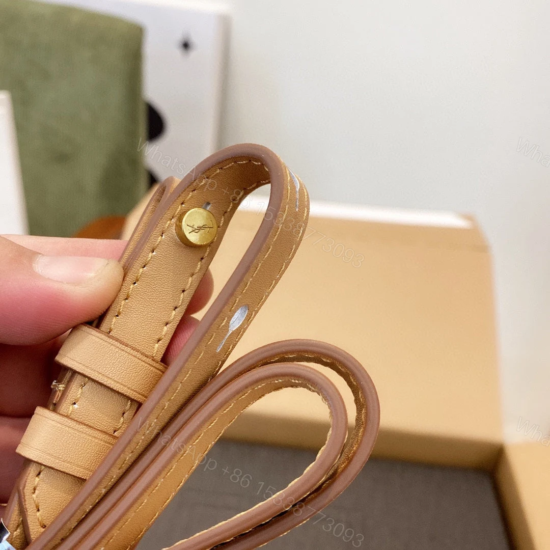 View 2 of Ysl Kaia Small Brown
