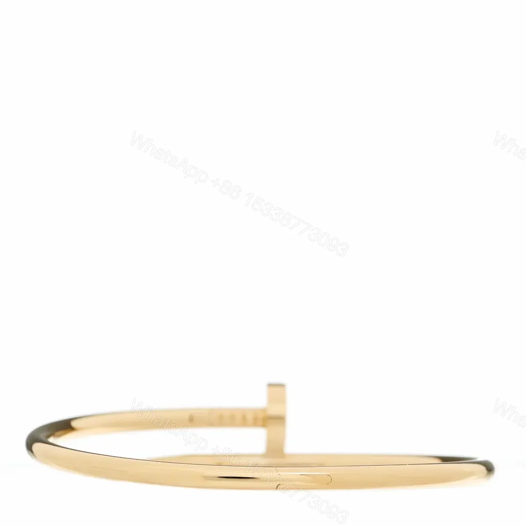 View 2 of Classic 18K Gold Cartier Juste Un Clou Bracelet