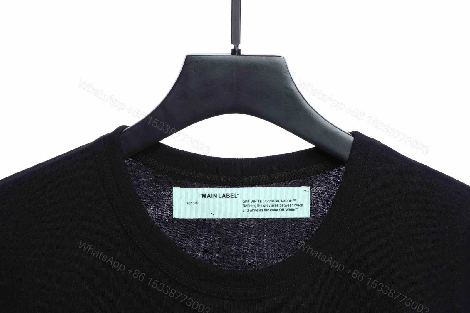 View 8 of Off-White Fireworks T-Shirt Black