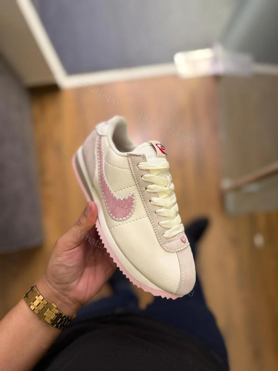 View 5 of First Copy Nike Cortez Valentines Edition