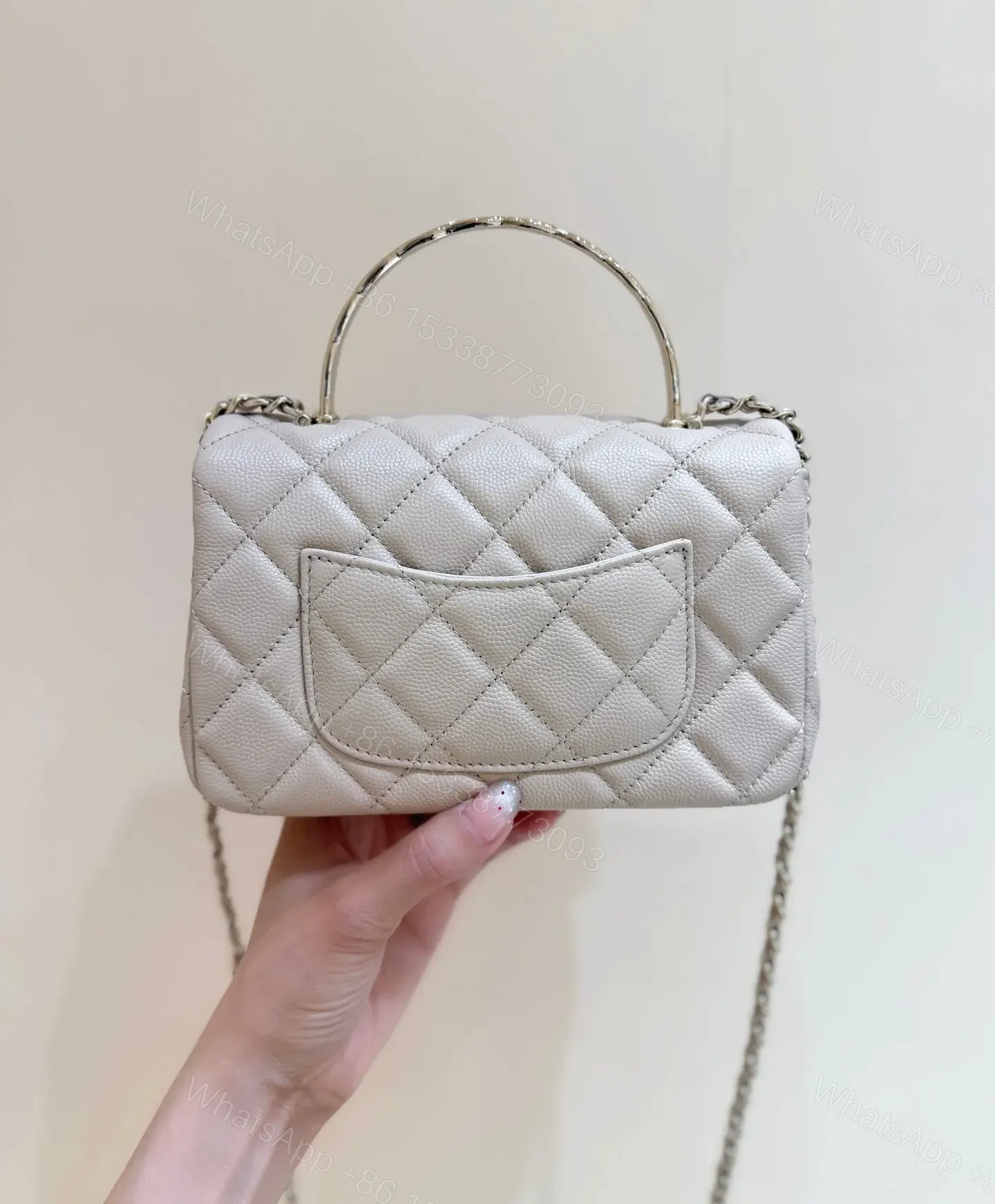 View 2 of Chanel Nano Coco Handle bag Gold Hardware