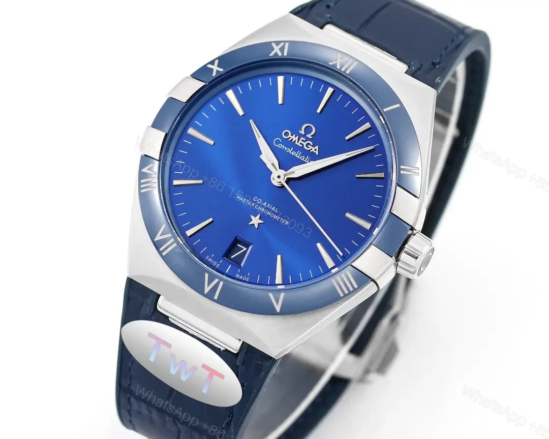 View 2 of Omega Constellation Meteorite Series Blue Dial 41MM Watch Fifth Generation