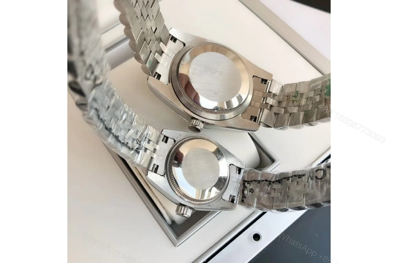 View 7 of Replica Rolex Datejust SS/SS Jub Sliver/Dia 36/28 mm