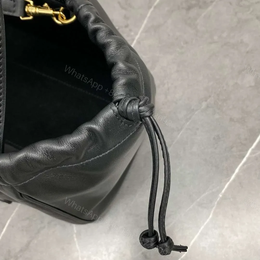 View 6 of Celine Cabas Black Handbag Soft Leather 22x17x15cm