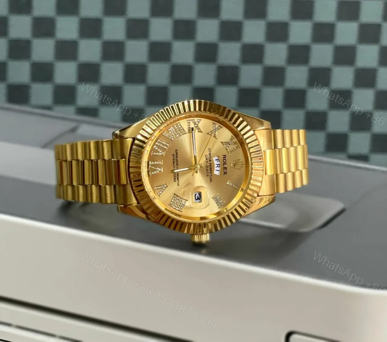 Brand Rolex ModelRX Quality7a GenderMen’s BandGolden — view 1