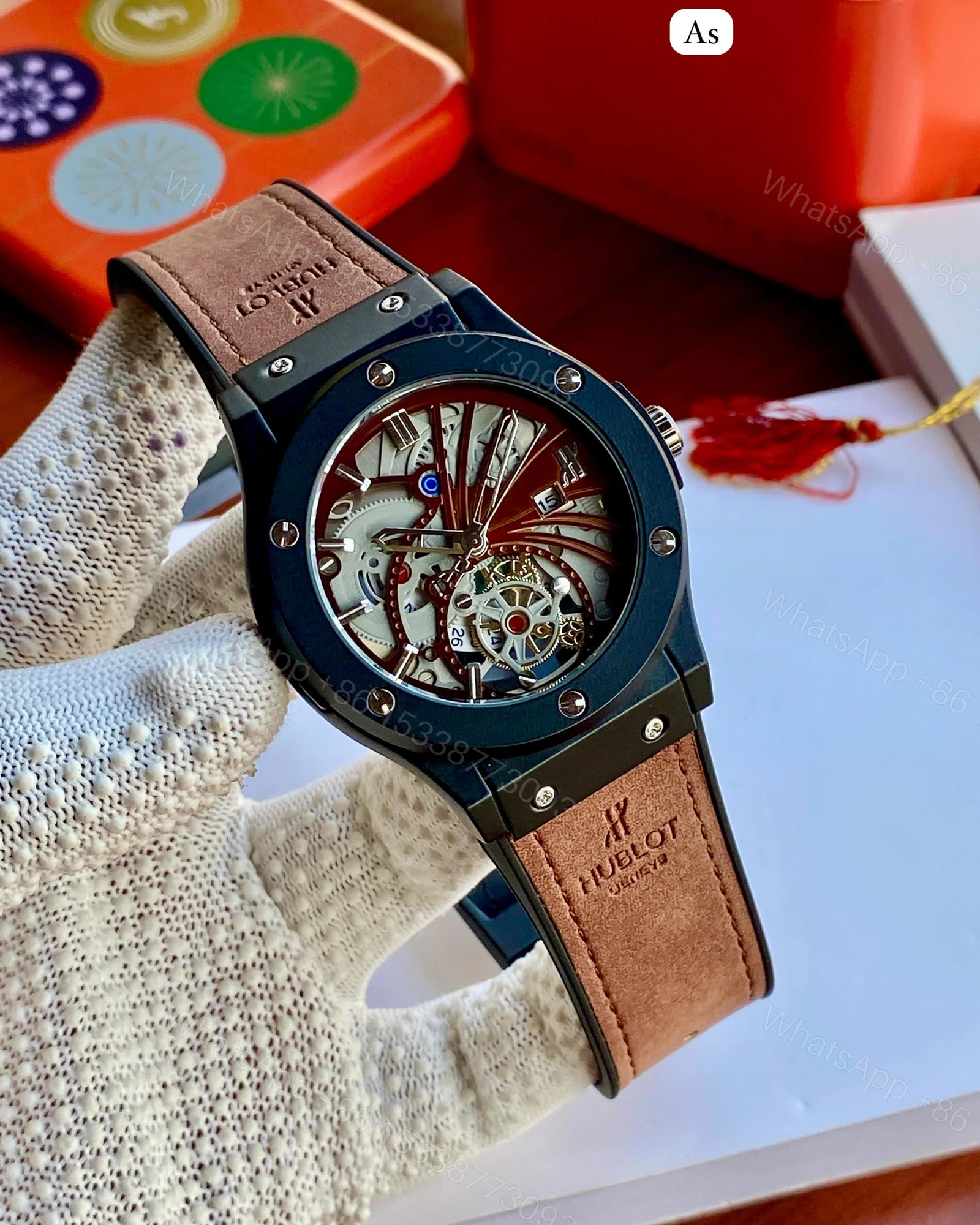 View 6 of FIRST COPY hublot bing bang For men’s watch