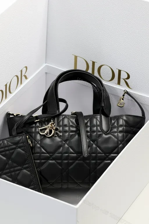 View 6 of Compact Quilted Luxe Bag with Gold Hardware â€“ Structured Crossbody