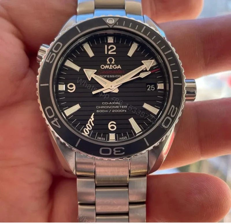 Omega Planet Ocean 007 43mm Automatic Black Dial — view 1