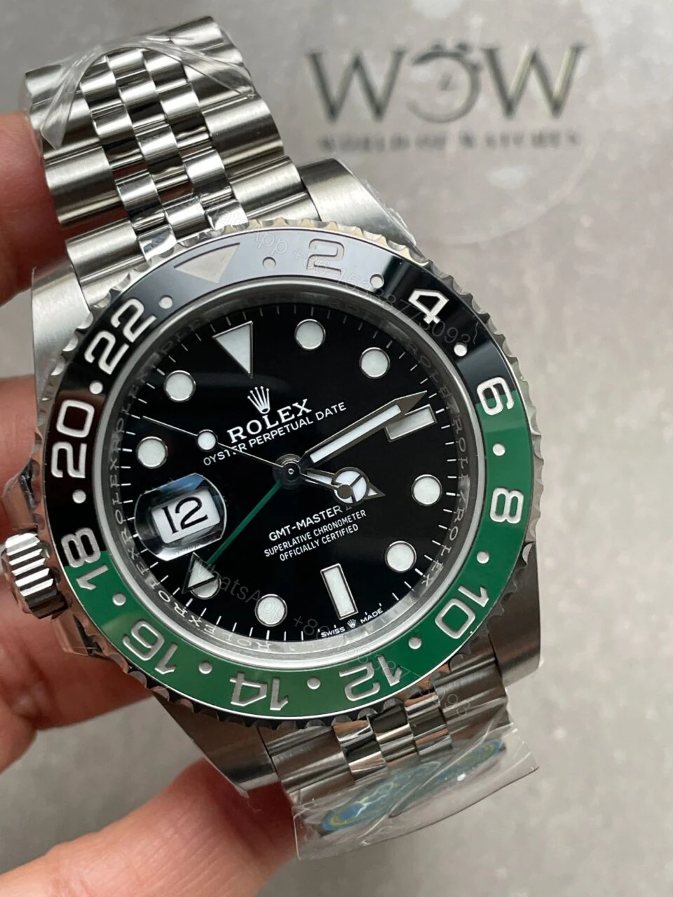 View 2 of Clean Factory 1:1 Rolex GMT Master II 126720 VTNR 904L SS Best Edition DD3285 CHS