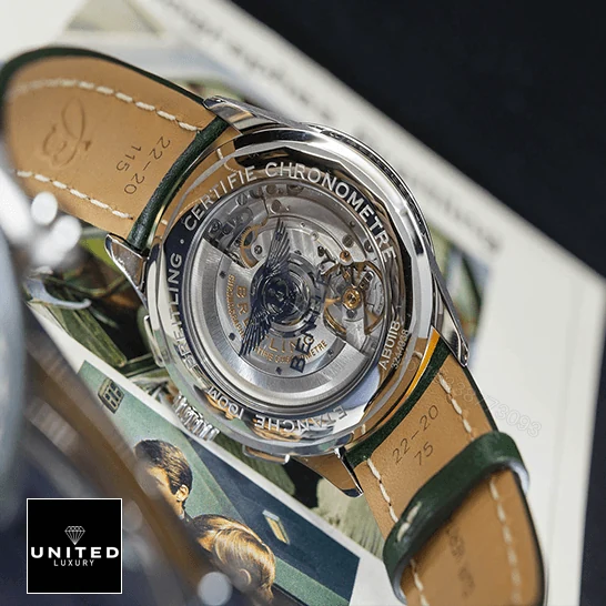 View 9 of Breitling Premier B01 AB0118A11L1X1 Replica
