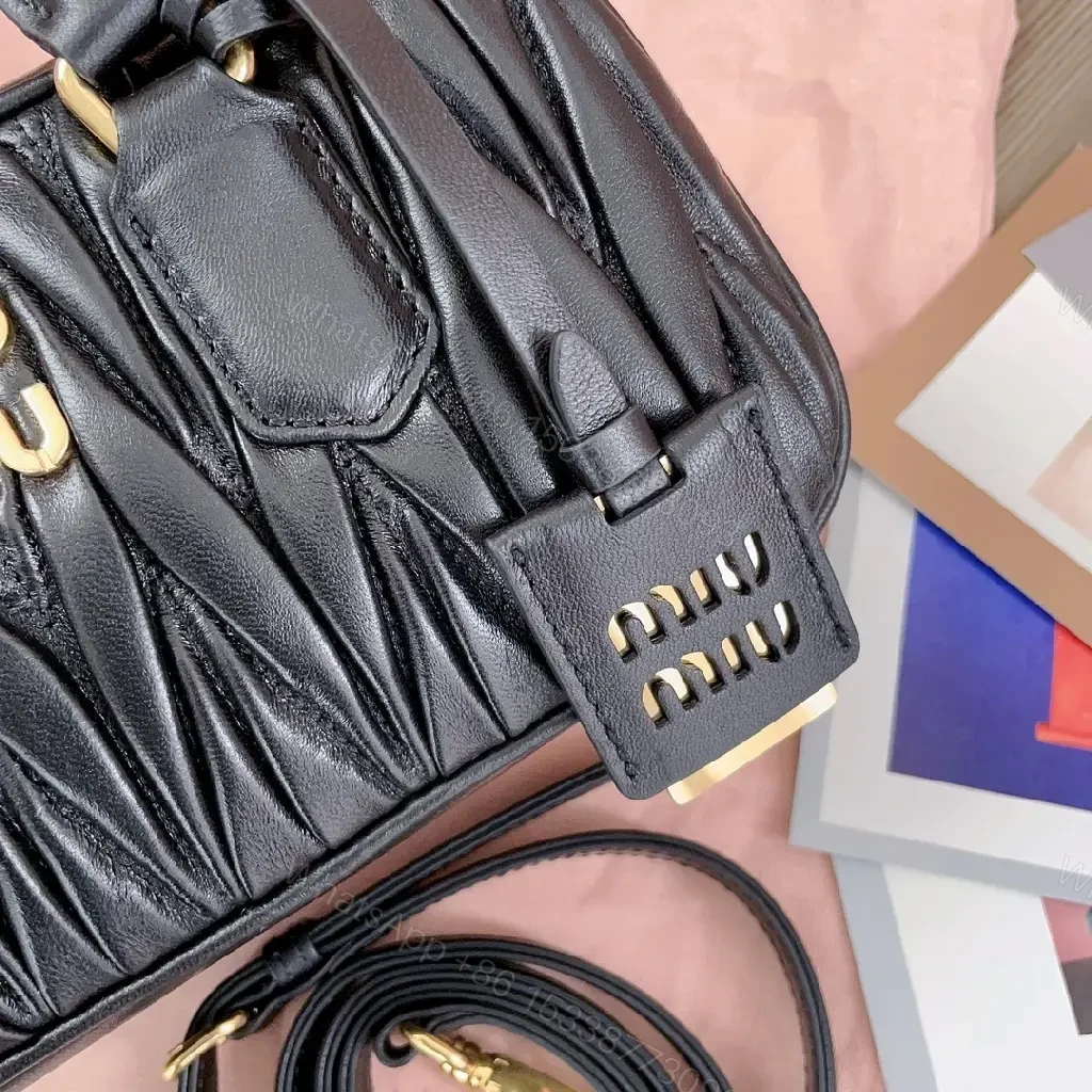 View 3 of Quilted Mini Bag with Gold Hardware: Modern Luxe Everyday
