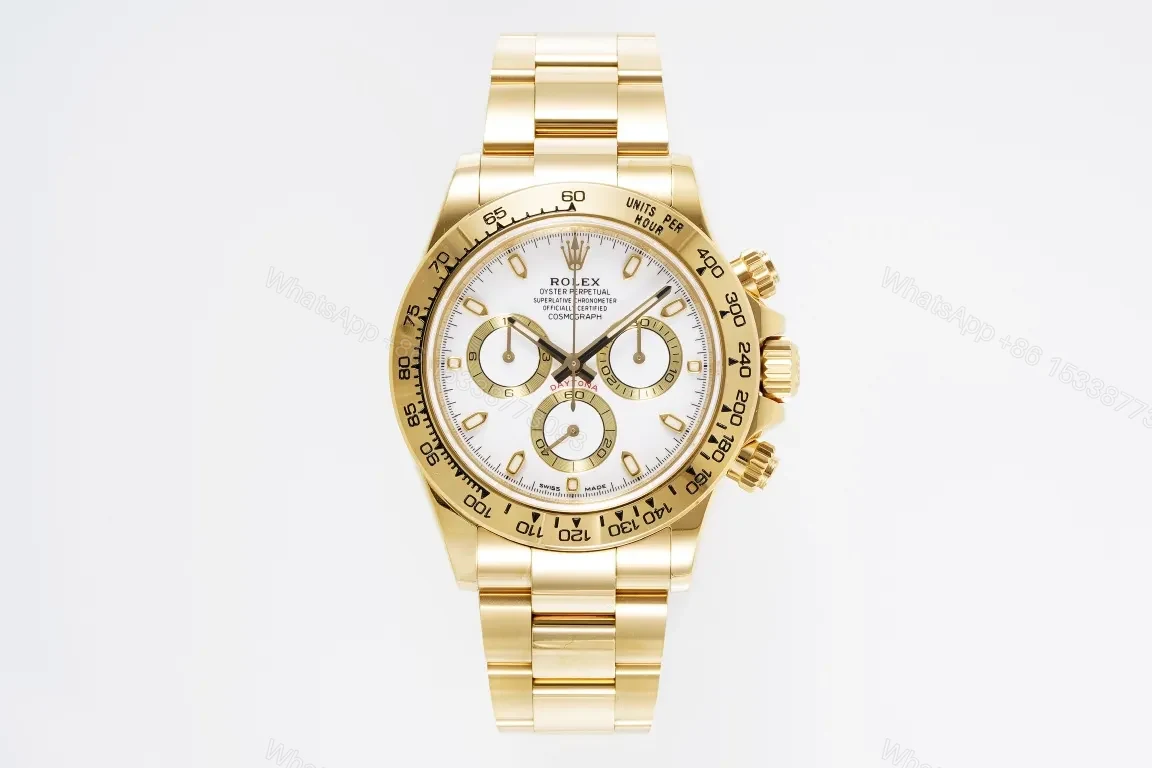 BP Factory Clean Factory KING Rolex Daytona Gold 4130 Chronograph — view 1