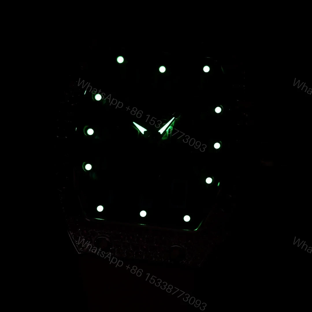 View 7 of Richard Mille RM67-01 Automatic Ultra Thin Skeleton Watch 38/48MM Barrel Case Digital Hour Markers Premium Edition RM-RM67-01-ULTRA-SKL-38