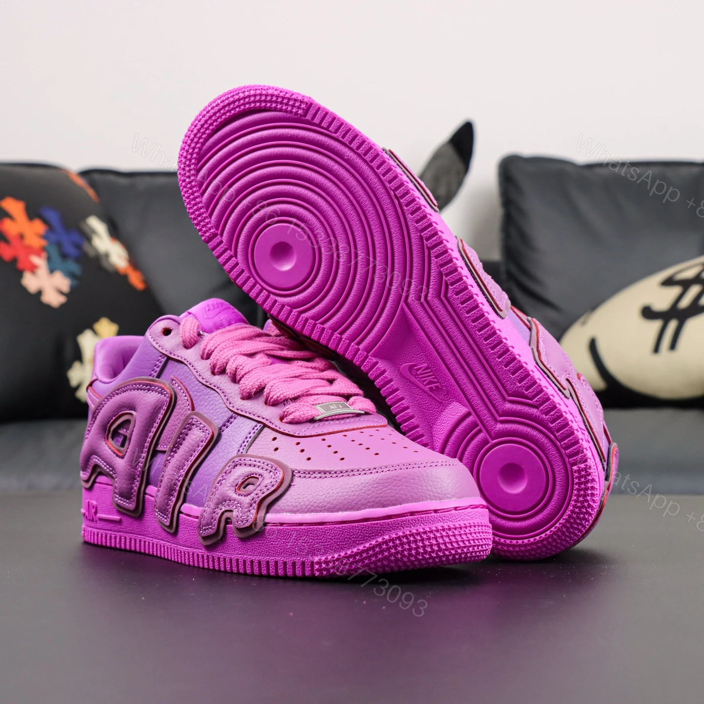 View 3 of Nike Air Force 1 Low Cactus Plant Flea Market Fuchsia Dream Reps