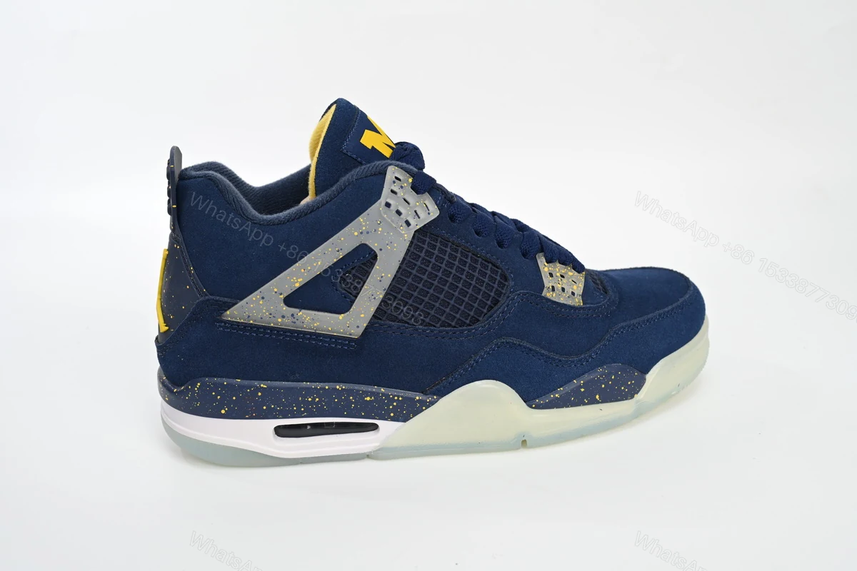 View 9 of Air Jordan 4 Retro Michigan AJ4 1036660