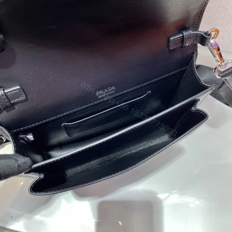 View 4 of Prada Milano Crossbody: Saffiano, Envelope, Detachable Pouch
