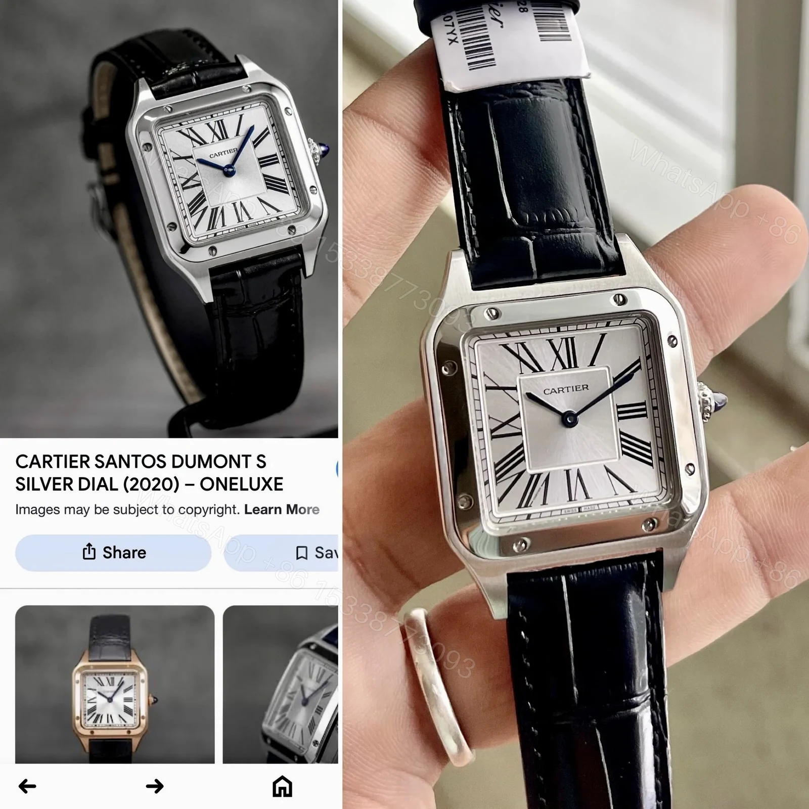 View 2 of Cartier Santos De Cartier WSSA0018