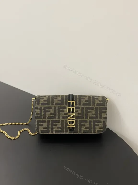 View 2 of Monogram Chic Crossbody: Lux Texture, All-Day Wear