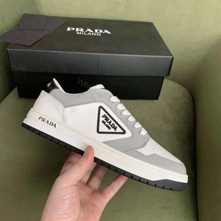 View 2 of PRADA DISTRICT SNEAKER WHITE GRAY – PRD090