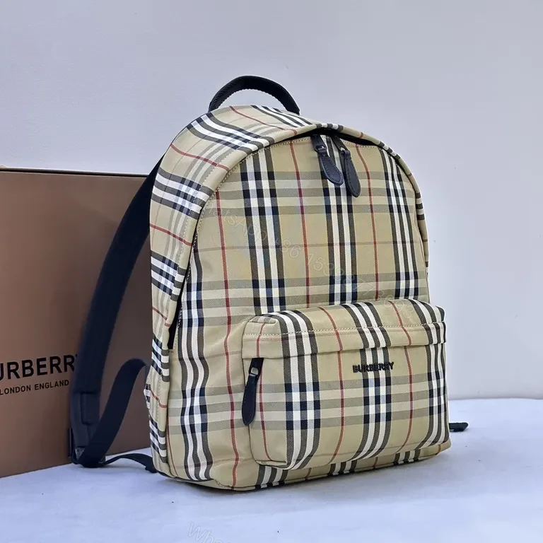 View 5 of Classic Plaid Backpack: Luxury Everyday Performance Bag