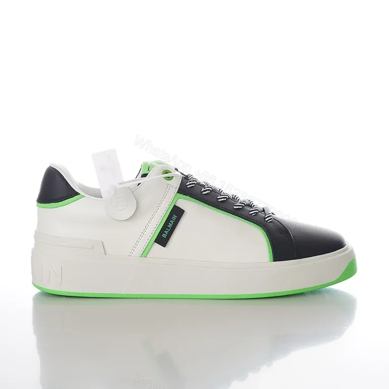 Bold Neon Trim Platform Sneaker - Luxury City Comfort — view 1