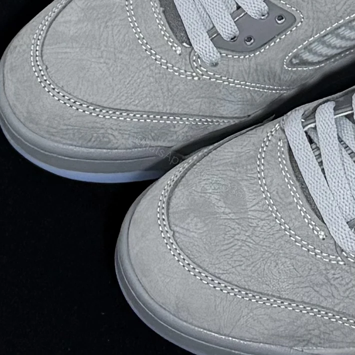 View 4 of Air Jordan 5 Wolf Grey Reps