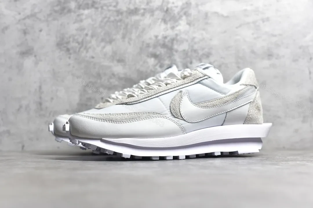 View 2 of Sacai × Nike LDV Waffle White Reps