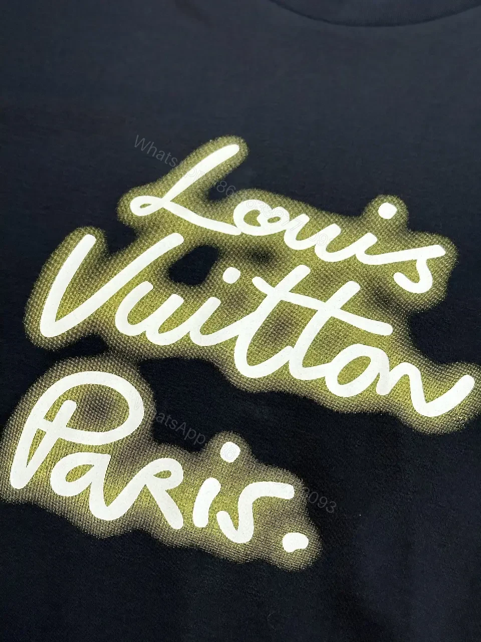 View 7 of Neon Logo Premium Cotton Tee - Bold Luxe Streetwear