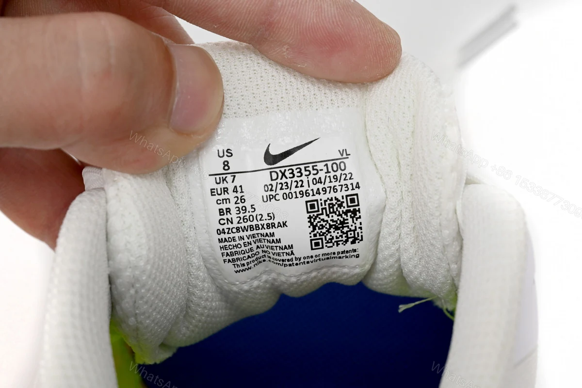 View 9 of Nike Air Winflo 9 White Blue Red DX3355-100