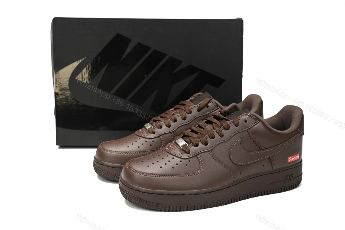 Supreme x Air Force 1 Low Baroque Brown CU9225-200 — view 2