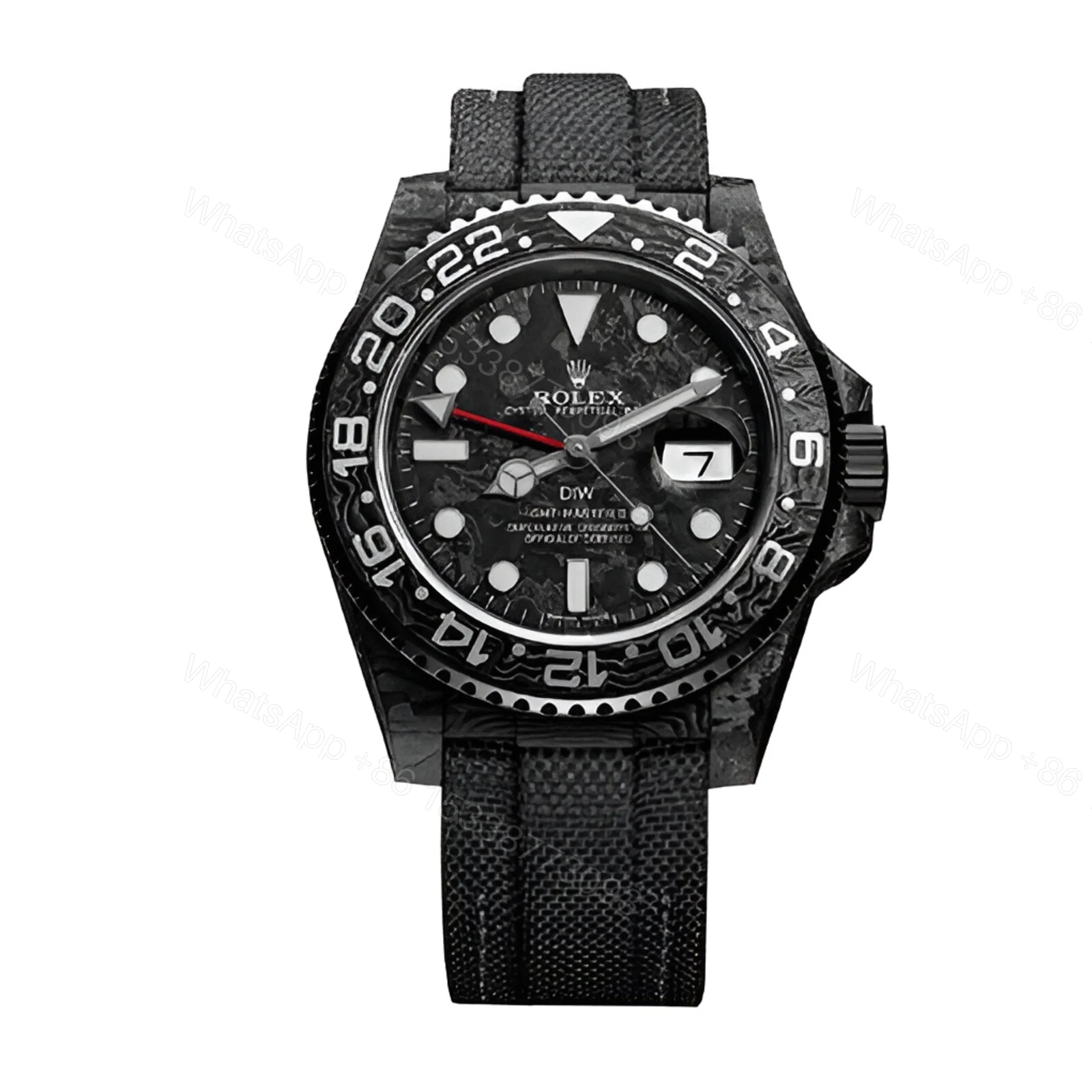 Rolex DiW NTPT Carbon Replica — view 1