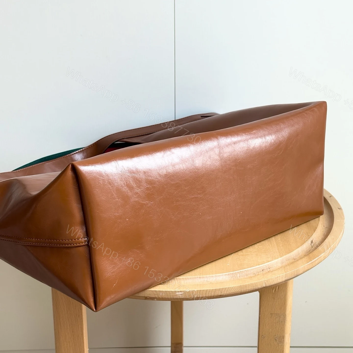 View 4 of Gucci Giglio Large Tote Bag Dark Brown 60Cm
