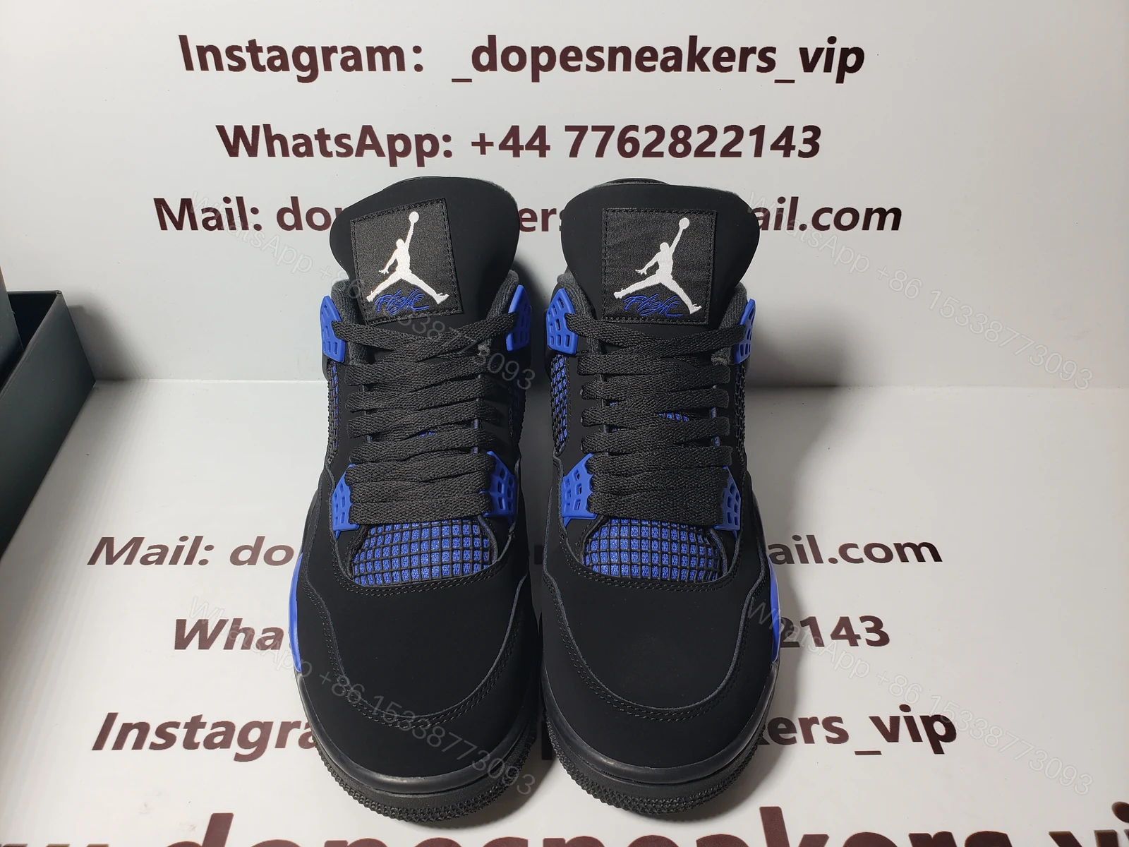 Air Jordan 4 Retro Black Game Royal CT8527-018 — view 2