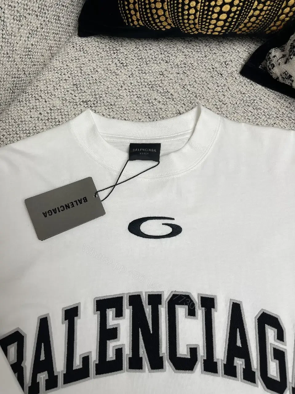 View 11 of Premium White Oversized Graphic Tee - Bold Streetwear Style