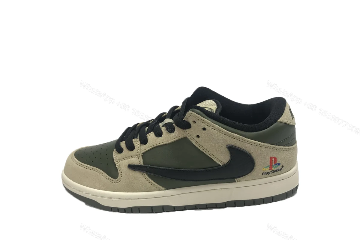 View 6 of Travis Scott x PlayStation x Nike Dunk Low SP CU1726-100