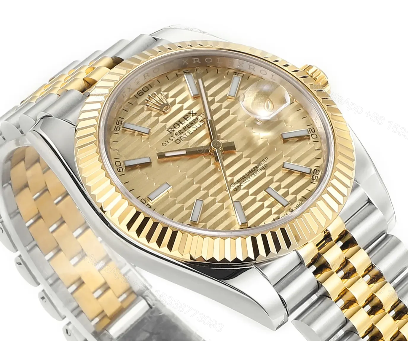 View 5 of KZ Factory Clean Factory DDF Classic Gold & Silver Watch 41mm