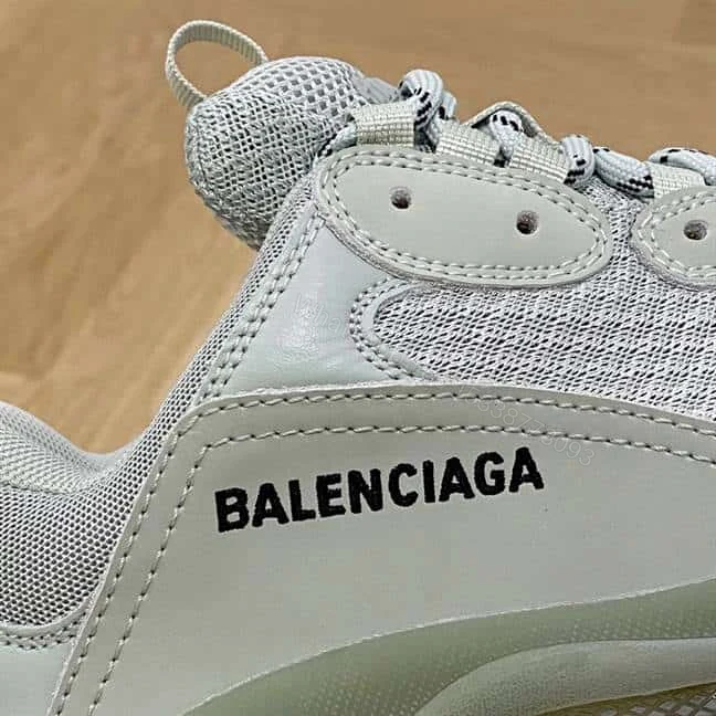 View 5 of BALENCIAGA MEN’S TRIPLE S SNEAKER CLEAR SOLE – BB197