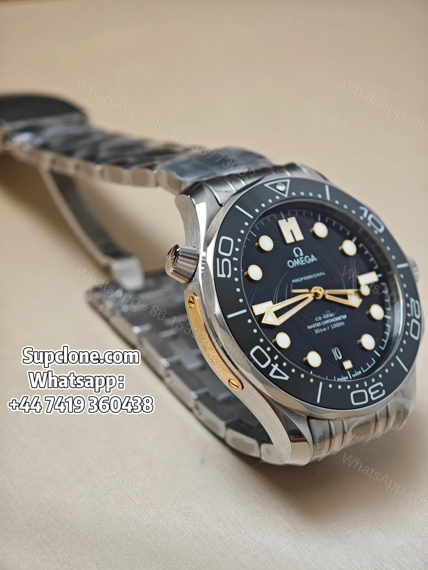 View 8 of Omega Super Clone Seamaster Diver 300M James Bond 210.22.42.20.01.003 42mm