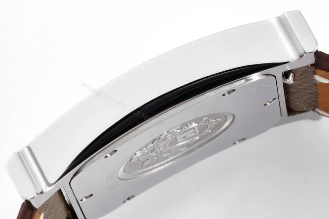 View 5 of Hermes H Hour Watch Brown Strap 21Mm