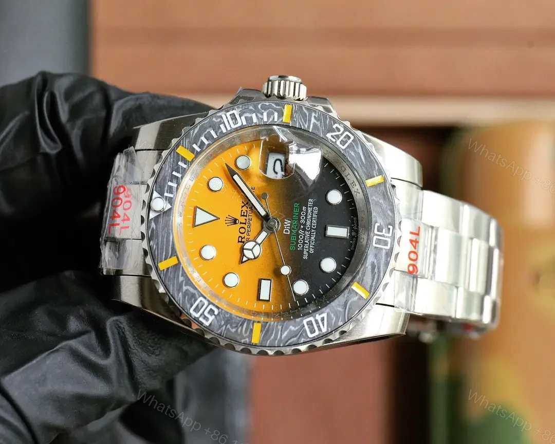 View 3 of Rolex Submariner DiW Persimmon 40mm Oyster Bracelet Limited Edition ROLEX-SUB-PERS-40