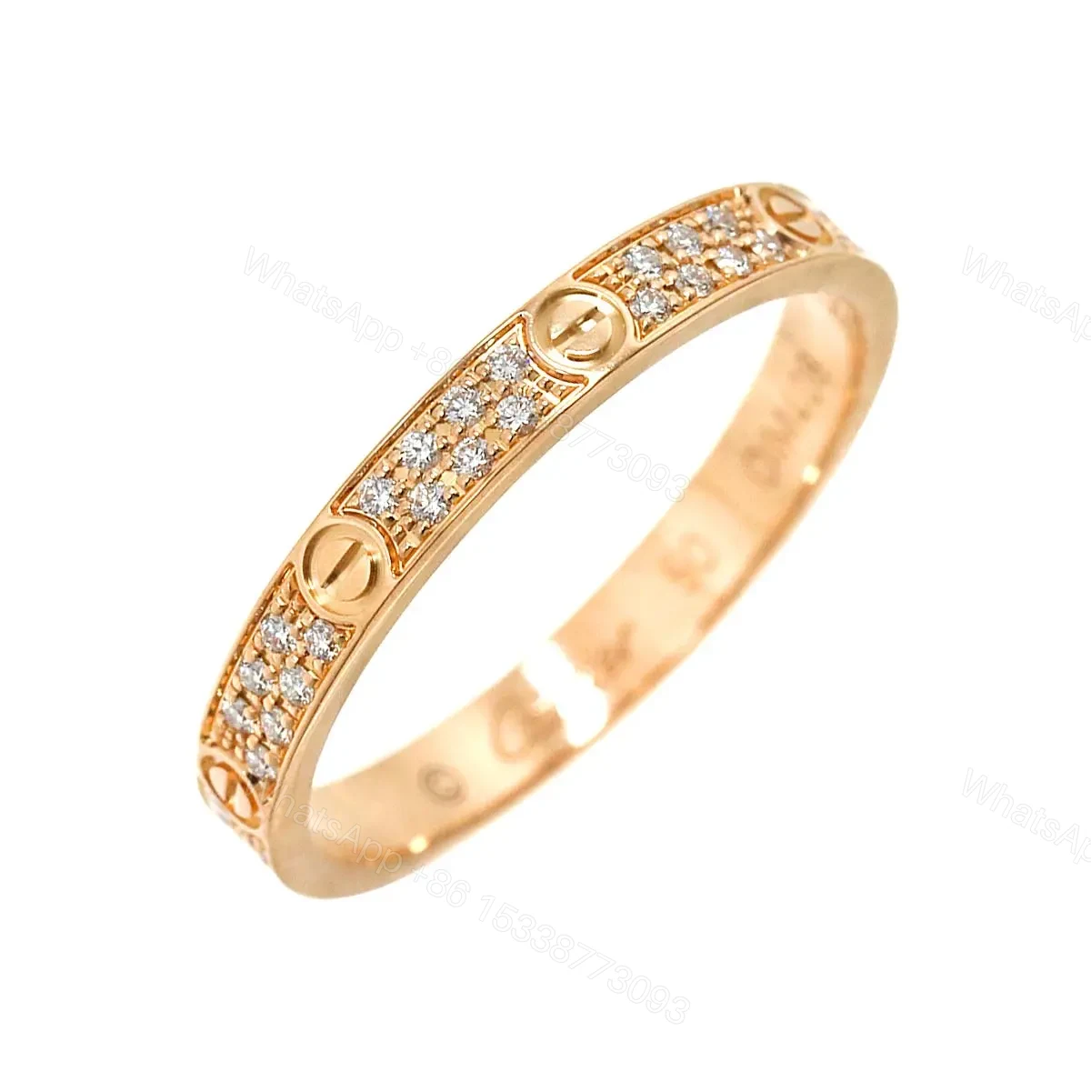 Cartier Small Model Love Ring Diamonds — view 1