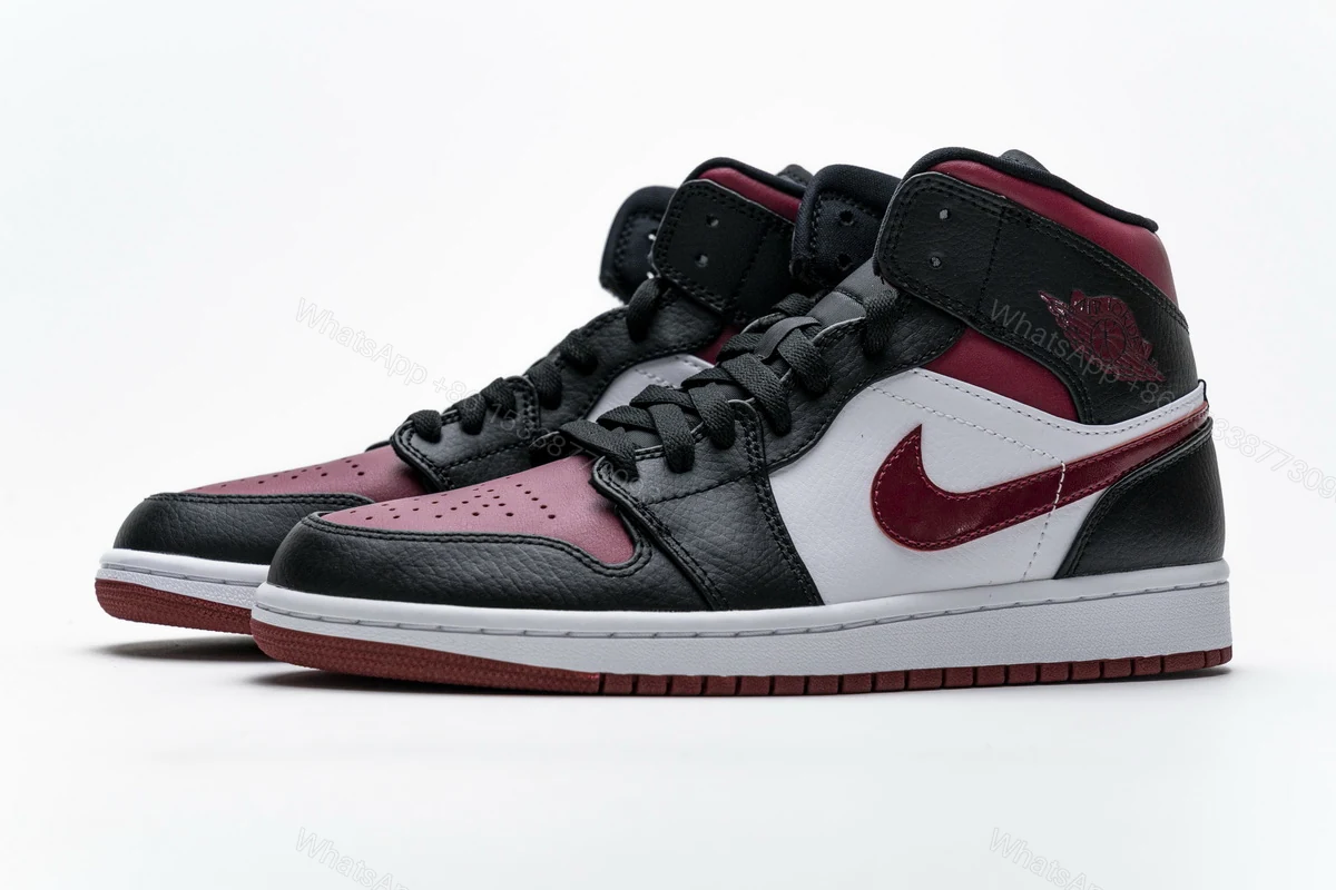 View 8 of (OG)Air Jordan 1 Mid Bred Toe 554724-066