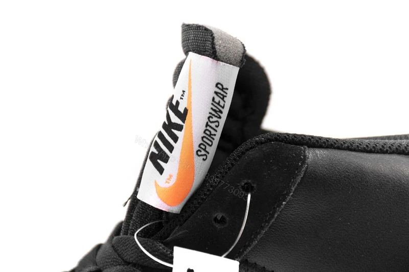 View 2 of Nike Blazer Mid Off-White Grim Reaper AA3832-001