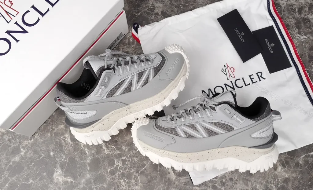 View 5 of Chic Moncler-Style Luxury Sneaker: All-Day Comfort