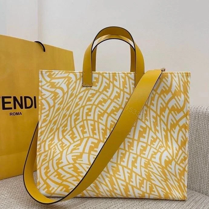 View 8 of Fendi Zucca PVC Handbag