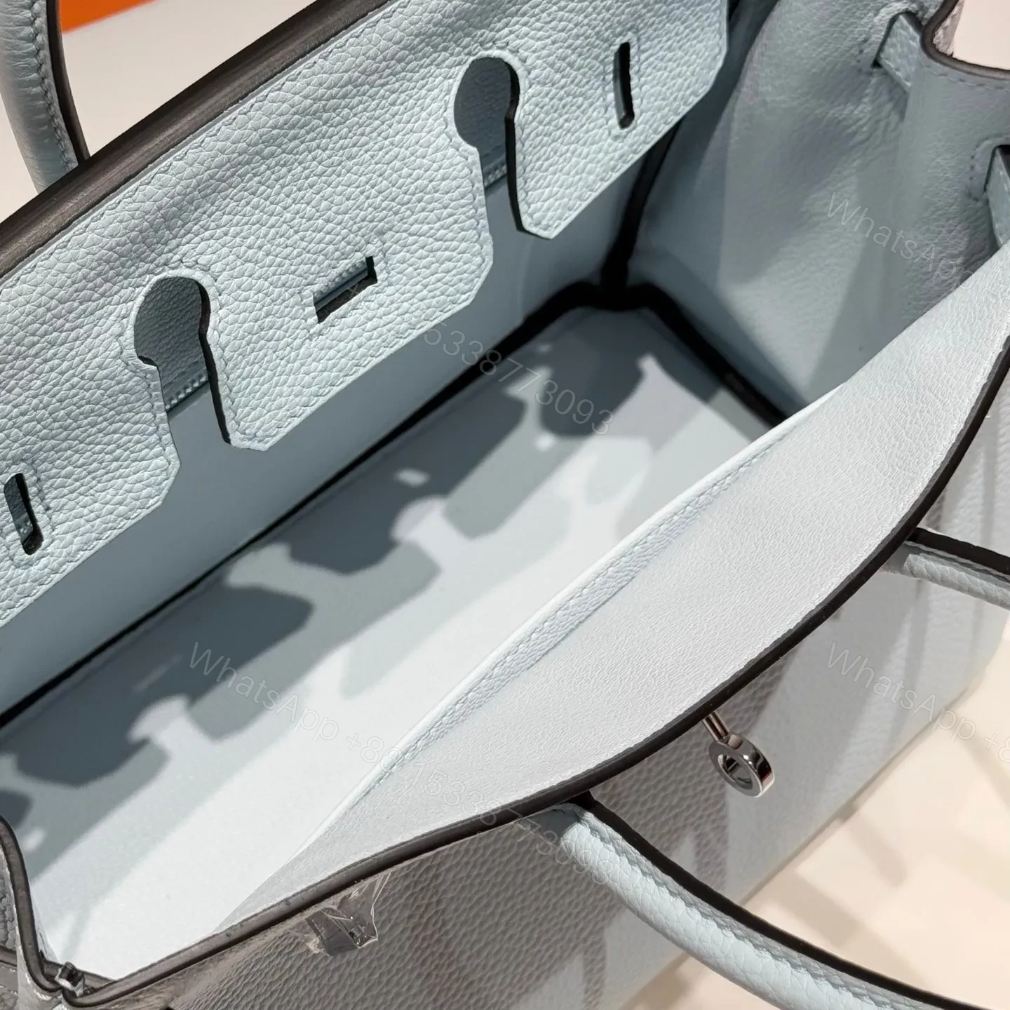 View 3 of HN 25 IN CLOUD BLUE SILVER HARDWARE
